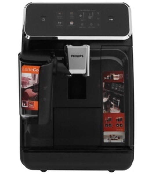 Кофемашина автоматическая Philips EP2334/10 черный, исп. кофе - молотый/зерна, 1.8 л, 1500 Вт, 15 Бар.