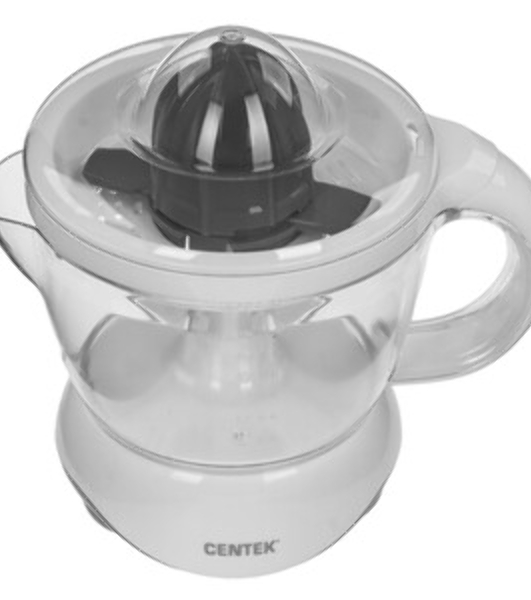 Соковыжималка Centek CT-1232 белый, цитрусовая, 40 Вт, 1200 мл, механическое