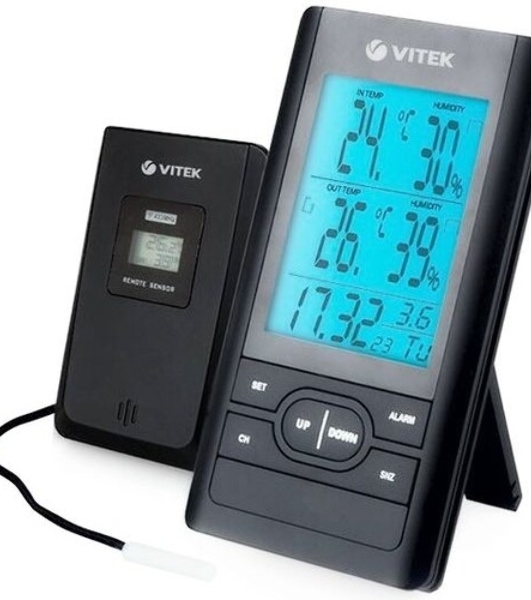 Погодная станция Vitek VT-3532 черный