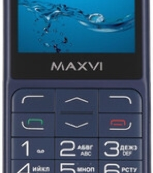 Мобильный телефон Maxvi B231 синий