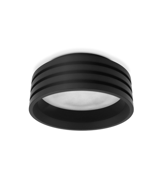 Светильник Ambrella light TN302 SBK черный песок GU5.3 D92*60
