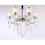 Светильник Ambrella light TR4588/6 CH/SL хром/серебро E14/6 max 40W D660*570, фото6