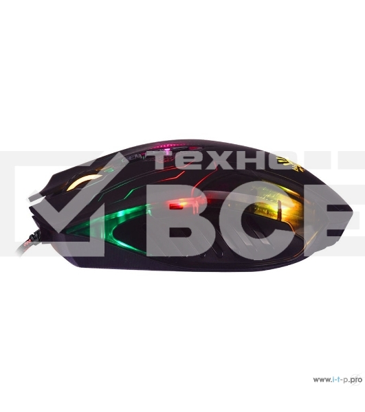 Мышь проводная A4Tech Bloody Q51 черный, 3200 dpi, USB, кнопки - 8
