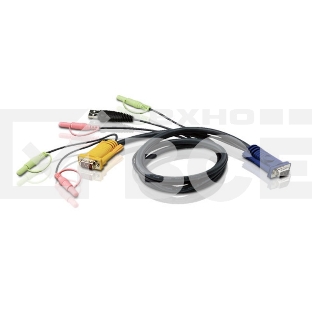 Кабель ATEN CABLE HD15M/USBM/SP/SP-SPHD15M; 1.8M