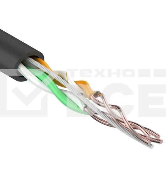 Кабель Rexant (01-0025) Кабель UTP CAT5e 2 пары (305м) 0.51 мм OUTDOOR
