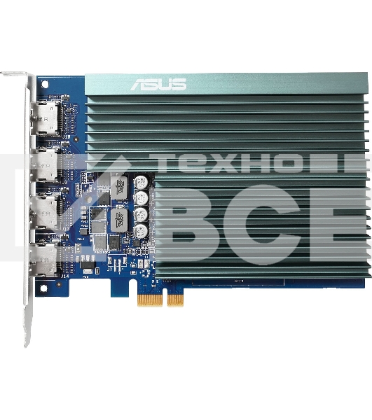 Видеокарта Asus GT730-4H-SL-2GD5 NVIDIA GeForce GT 730 2Gb GDDR5 902/5010 HDMIx4 HDCP Ret