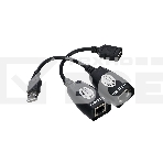 Адаптер-удлинитель USB-AMAF/RJ45, по витой паре до 45m , Telecom <TU824>, фото 1