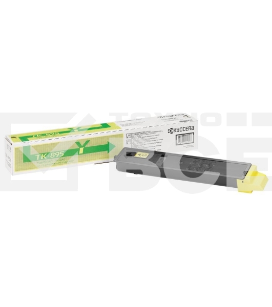 Картридж лазерный Kyocera TK-895Y (1T02K0ANL0) желтый для FS-C8020MFP/C8025MFP/FS-C8520MFP/C8525MFP 6000 стр