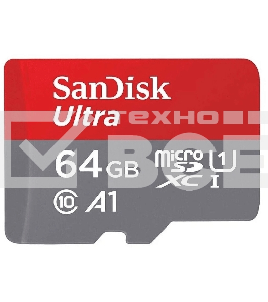 Карта памяти MICRO SDHC 64GB UHS-I SDSQUA4-064G-GN6MN SANDISK