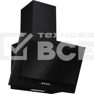 Вытяжка Elikor KORALL 50P-430-K3D BL/BL GLASS
