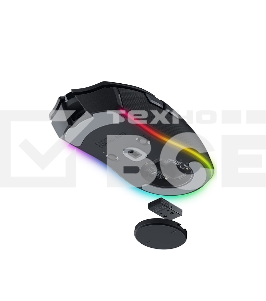 Мышь беспроводная/проводная Razer Cobra Pro черный, 30000 dpi, радиоканал, Bluetooth, USB, кнопки - 8