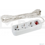 Удлинитель UX-3es-5m c заземлением, 3x0,75мм2, c выкл. 3гн, 5м | Б0035755 | ЭРА, фото 1