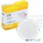 Светильник светодиодный Iek LDVO0-1612-09-4000-K01 ДВО 1612 белый круг 9Вт 4000К IP20 пластик. корпус, диам 118 мм, фото3