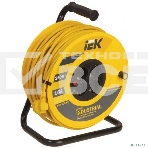 Катушка IEK WKP15-16-04-30 УК30 с т/з 4 места 2 Р + P Е/30м 3х1,5 мм2 'Industrial', фото 1