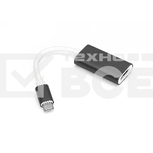 Адаптер Type-C на HDMI 4K, серый