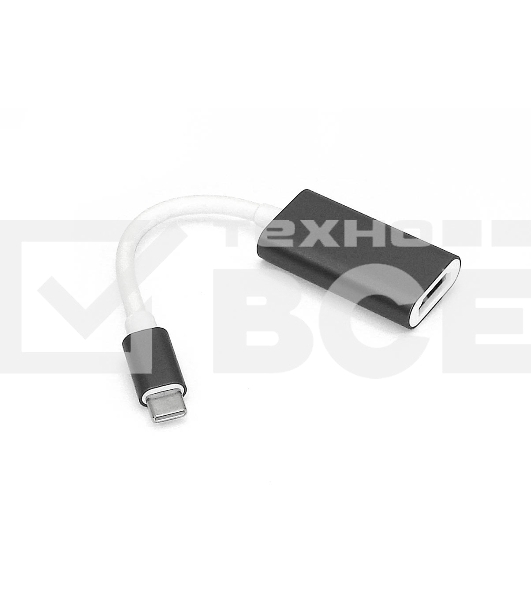 Адаптер Type-C на HDMI 4K, серый