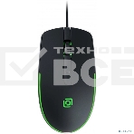 Мышь проводная Oklick 100M черный, 1600 dpi, USB, кнопки - 4, фото4