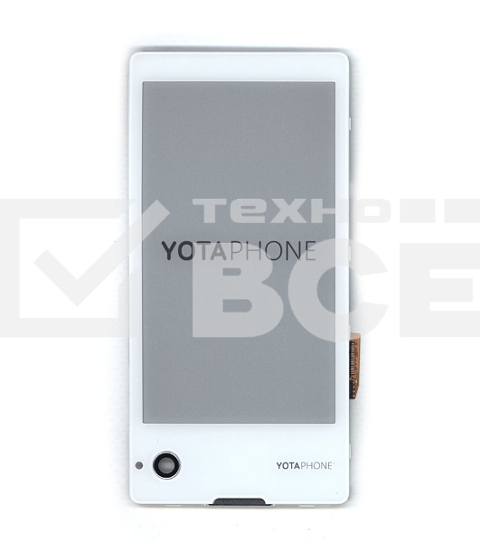 Модуль (e-ink + тачскрин) для Yota YotaPhone 1 C9660 белый с рамкой