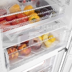 Холодильник Maunfeld MFF185NFW Inverter белый двухкамерный 240/100 л морозилка снизу, No Frost, фото12