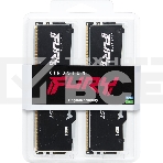 Оперативная память Kingston Fury Beast Expo, DDR5, 16GB (2x8GB), 5200MHz, CL36, DIMM, с радиаторами, RGB, черный, фото9