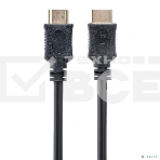Кабель HDMI Cablexpert CC-HDMI4L-15M, 15м, v2.0, 19M/19M, серия Light, черный, позол.разъемы, экран, пакет, фото3