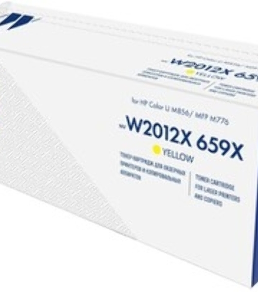 Картридж лазерный NVPrint совместимый NV-W2012X 659X Yellow для HP Color LJ M856/MFP M776 (29000k)