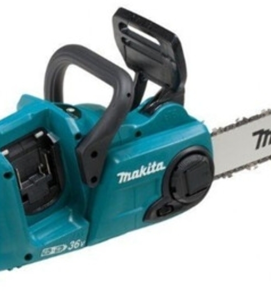 Пила цепная Makita DUC353Z 36В 2х18В LI-ION шина-35 см шаг-3/8' паз-1.1 мм 5.2 кг БЕЗ АКК. и ЗУ