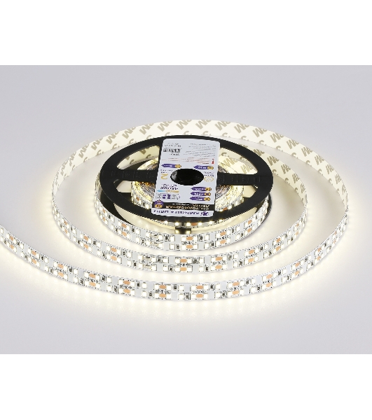 Светодиодная лента Ambrella light GS1602 2835 240Led/ 19.2W m/ 12V IP20 4500K/ 5000*14*1.2mm (2 конт.)