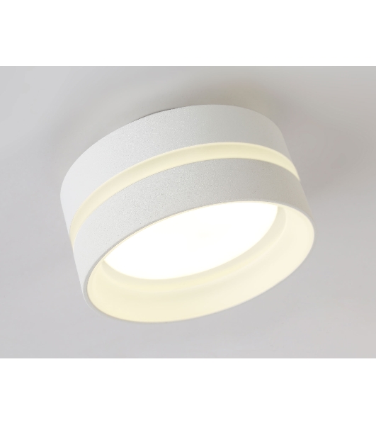 Светильник Ambrella light TN5419 SWH/FR белый песок/белый матовый GX53 IP20 D95*60