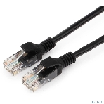 Патч-корд медный UTP Cablexpert PP10-2M/BK cat.5e, 2м, литой, многожильный, черный, фото5