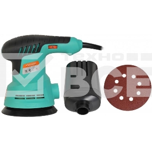 Эксцентриковая шлифовальная машина Sturm OS8135R Эксцентриковая шлифмашина Sturm, 350Вт, d 125мм, рег обор. 5000-12000об/мин, ПЫЛЕСБОР OS8135R