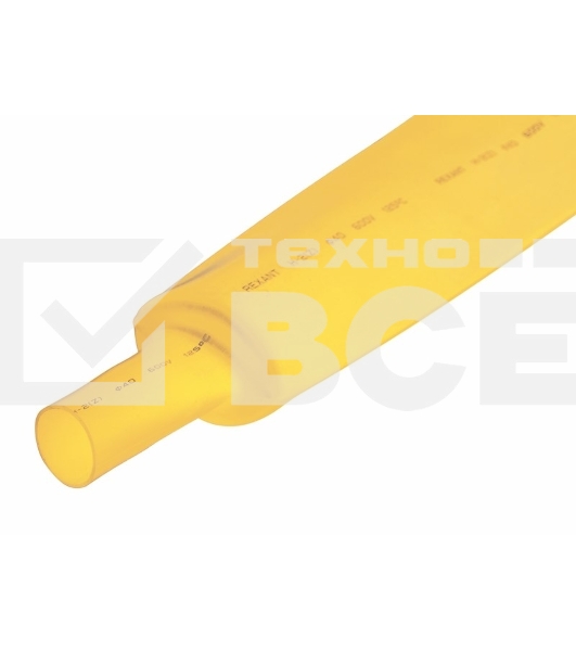 Трубка термоусадочная Н-1 40.0/20.0 1м жел. Rexant 24-0002