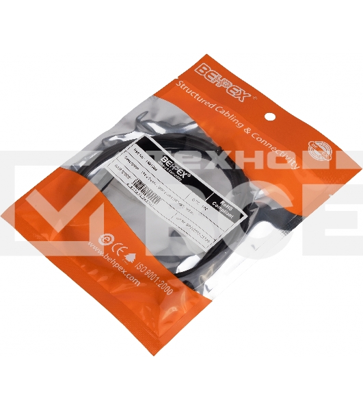 Кабель USB (m)-Lightning (m) 1м черный