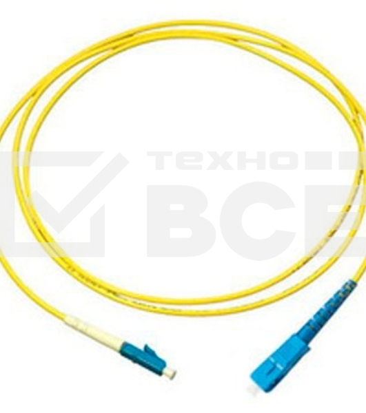 Патч-корд оптический TWT (TWT-LC-SC/SU-1.0). симплексный. LC/UPC-SC/UPC. SM. 1.0 м