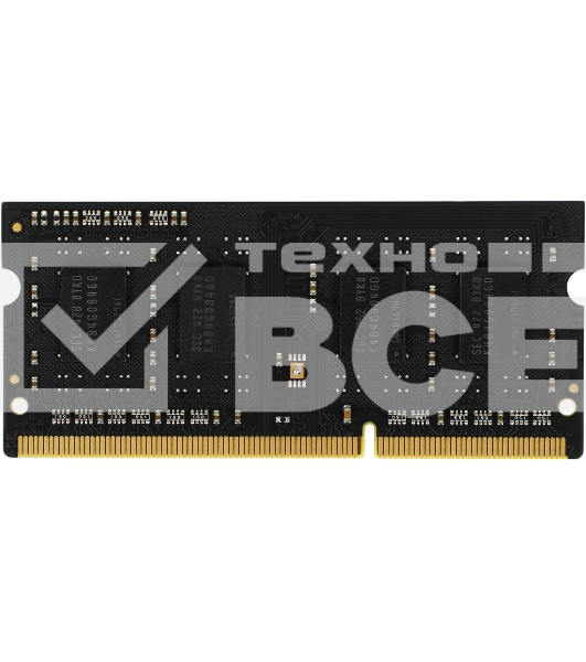 Оперативная память Digma, DDR3, 4GB (1x4 GB), 1600 MHz, CL11, SO-DIMM