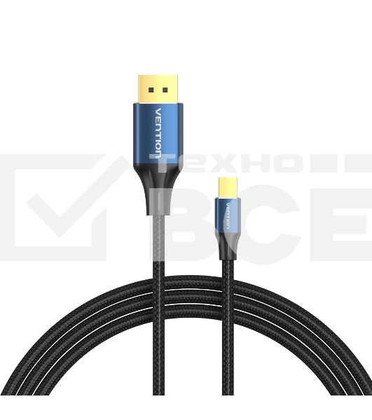 Кабель Vention DisplayPort v1.4 20M/Mini DP M - 1.5м