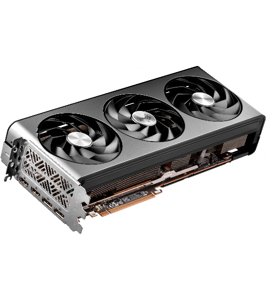 Видеокарта Sapphire PCI-E 4.0 11335-02-20G NITRO+ RX 7700 XT GAMING OC AMD Radeon RX 7700XT 12288Mb 192 GDDR6 2276/18000 HDMIx2 DPx2 HDCP Ret