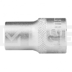 Головка торцевая, 12 мм, 12-гранная, CrV, под квадрат 1/2