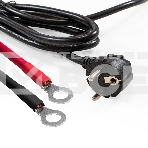 Комплект источника бесперебойного питания Exegate EX295987RUS + батарея 40Aч EX282979RUS 2шт (инвертор, синус, для котла) ExeGate SineTower SZ-1000.LCD.AVR.2SH.1C13.USB <1000VA/800W, чистый синусоида, LCD дисплей, AVR, 2*Schuko+1*C13, USB, линейно-интерактивный, черный> + батарея ExeGate HR 12-40 (12В, 40Ач) 2шт, фото3