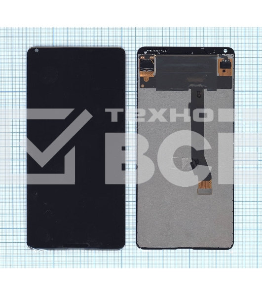 Дисплей для Xiaomi Mi Mix 2S черный