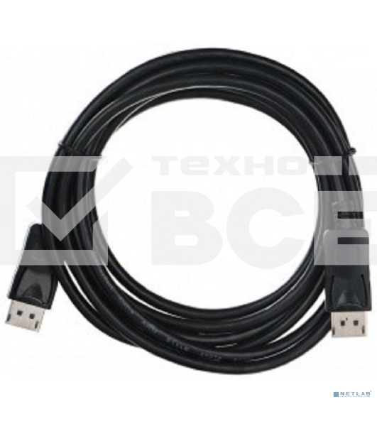 Кабель соединительный Telecom DisplayPort DP-DP 1.2V 4K@60Hz  3м <CG712-3M>
