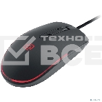 Мышь проводная Oklick 100M черный, 1600 dpi, USB, кнопки - 4, фото5