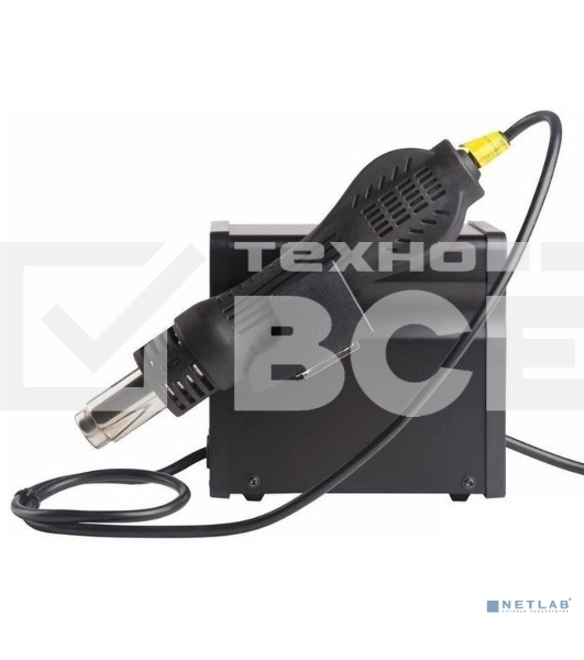Паяльная станция (термофен) Rexant 12-0714 термовоздушная с цифровым дисплеем 150-500°С (R858D)