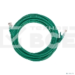 Патч-корд U/UTP, CAT 5e, RJ45-RJ45, 26AWG, ZH нг(А)-HF, зеленый, 5м  Rexant, фото2