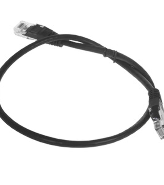 Патч-корд LANMASTER TWT UTP cat.5e, с заливными колпачками, 0.5 м, оранжевый