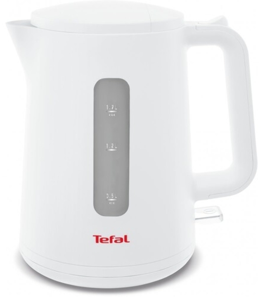 Электрочайник Tefal KO120130 белый/бежевый, 0.5 л, 650 Вт, скрытый нагревательный элемент