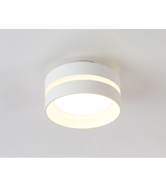 Светильник Ambrella light TN5419 SWH/FR белый песок/белый матовый GX53 IP20 D95*60