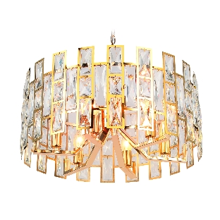 Светильник Ambrella light TR5061/6 GD/CL золото/прозрачный E14/6 max 40W D500*938