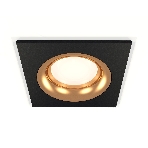 Комплект встраиваемого светильника Ambrella light XC7632005 SBK/PYG черный песок/золото желтое полированное MR16 GU5.3 (C7632, N7014), фото3
