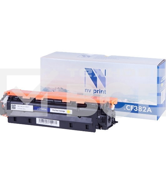Картридж лазерный NV Print совместимый HP CF382A Yellow для CLJ Pro MFP M476 (2700k)